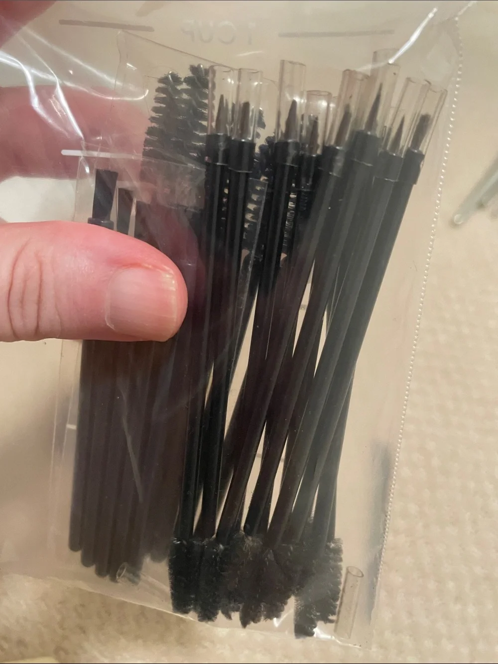 🖤5/$25 makeup Supplies - Black Brush and Makeup Accessories Set spoolies